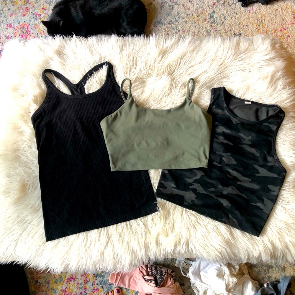 Bundle of 3 Workout Tanks